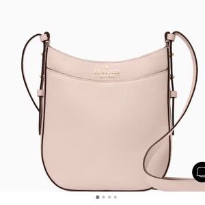 NWOT Kate Spade Leila North South Crossbody (color: Smoke Rose)
